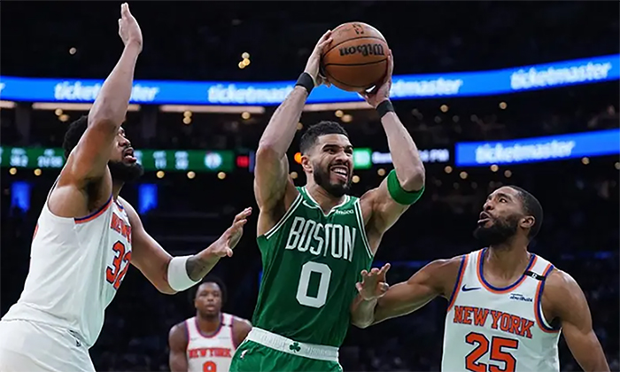 “Despierta” Celtics y vence a Knicks por 115-93 en el tercer juego de semifinales