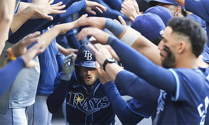 Tampa Bay derrota a Azulejos por 8-3 a base de jonrones