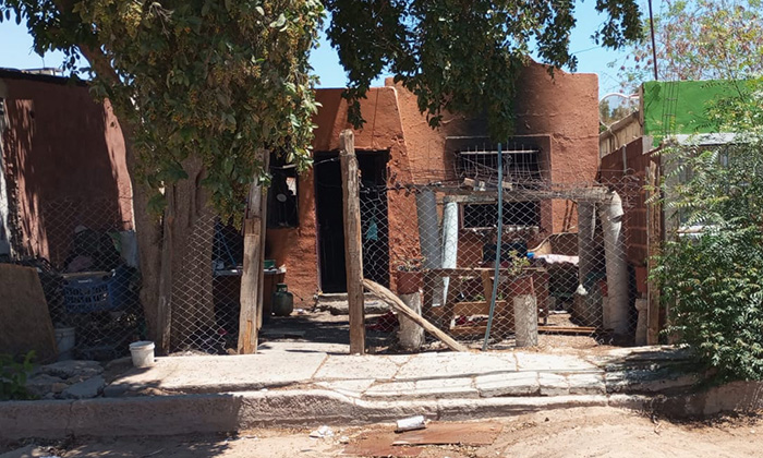 Sofocan bomberos incendio en vivienda en la colonia Álvaro Obregón