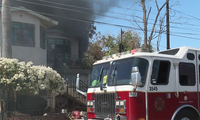 Causa incendio gran movilización en la colonia La Huerta