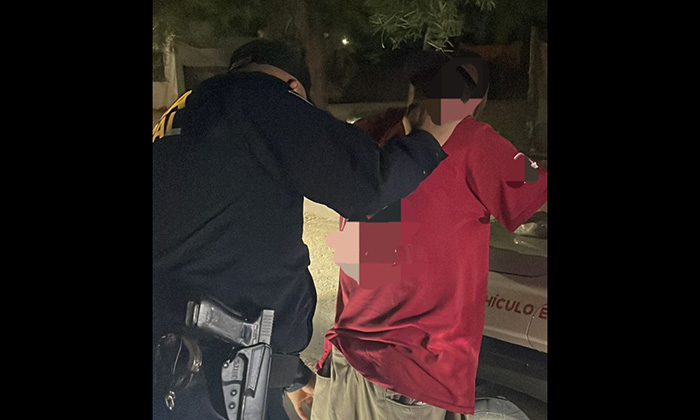 Aprehenden a agresivo sujeto en la colonia Altares