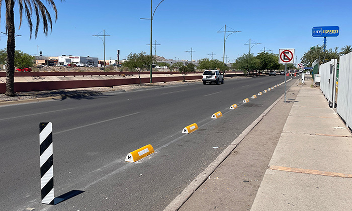 Instala Gobierno de Hermosillo confibicis en tramos del bulevar Río Sonora