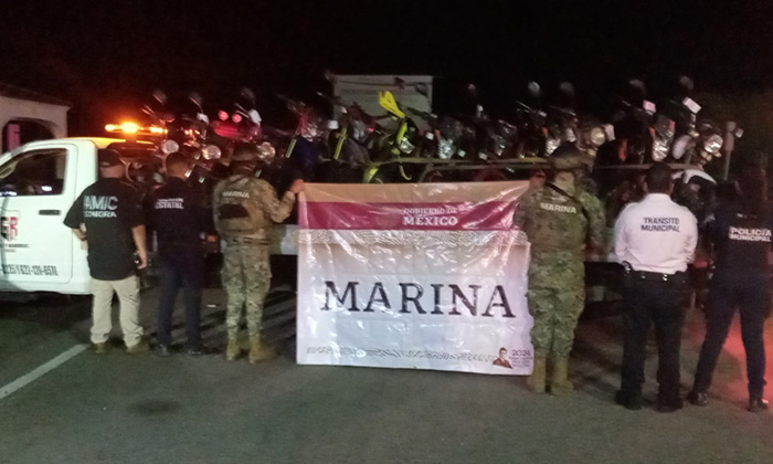 Decomisan 25 motos y dos automóviles en San Carlos