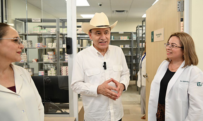 Invierte Estado 280 mdp en medicamentos: Gobernador Alfonso Durazo