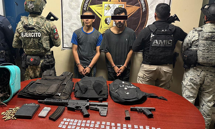 Atrapan a dos secuestradores de mujer en Ciudad Obregón