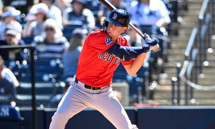 Roman Anthony registro su primer juego con Red Sox a velocidad dinamita