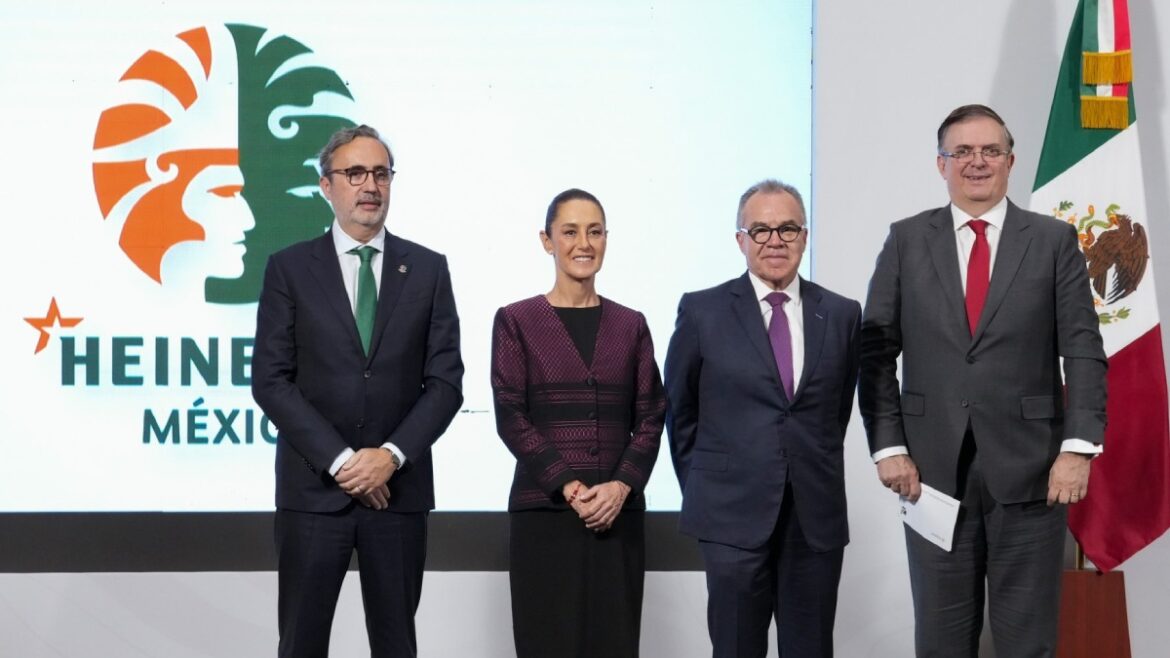 Heineken invertirá 2,750 millones de dólares en México y abrirá nueva planta en Yucatán