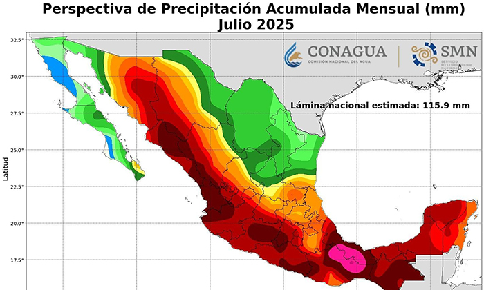 Advierten por temporada de lluvias copiosas; Personal de Protección Civil