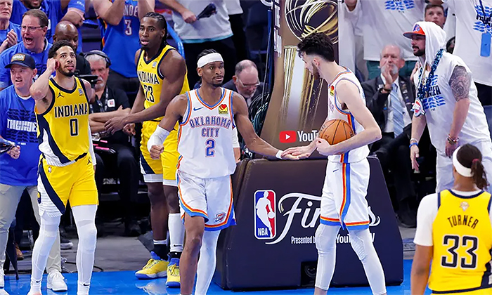 Vence Thunder a Pacers; Está a un juego de la corona