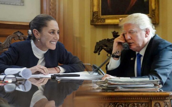 Sheinbaum y Trump dialogan sobre seguridad, migración y comercio durante llamada en marco del G7