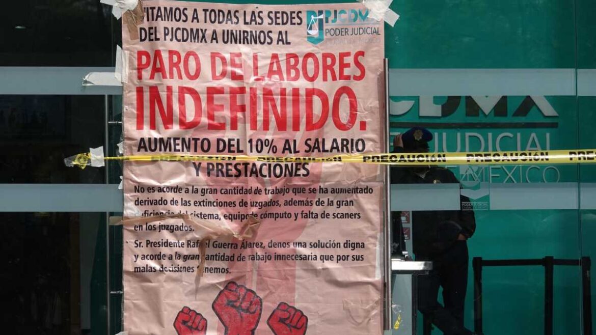 Abogados Urgen Solución a Paro en el Poder Judicial de la Ciudad de México