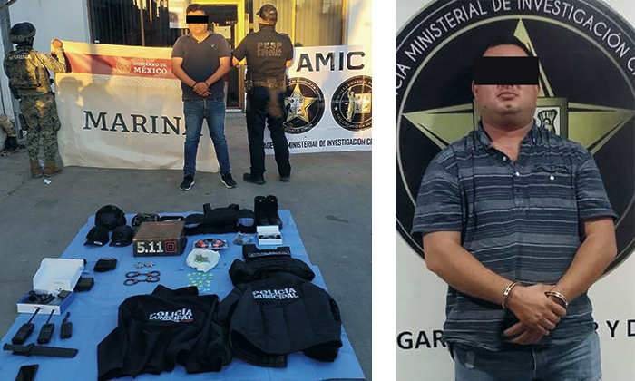 Arrestan a exmando policiaco y exagente municipal en Magdalena de Kino