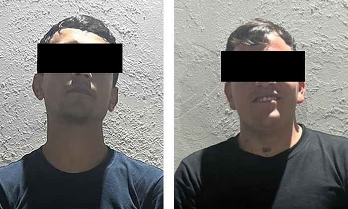 Arrestan a dos jóvenes armados en la colonia La Cholla