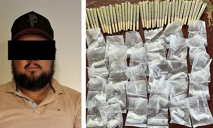 Someten a sujeto con 69 dosis de droga en la colonia Puerta Real