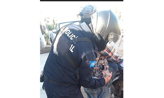 Sorprenden a frustrado ladronzuelo en la colonia Olivares