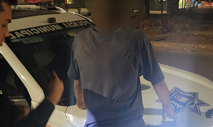 Aprehenden a maltratador de mujer en la colonia López Mateos