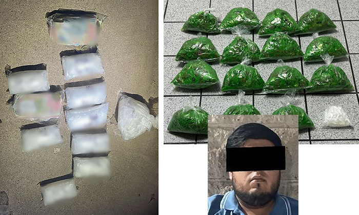 Aseguran 8 mil dosis de droga en operativos en la colonia Urbi Villa del Prado