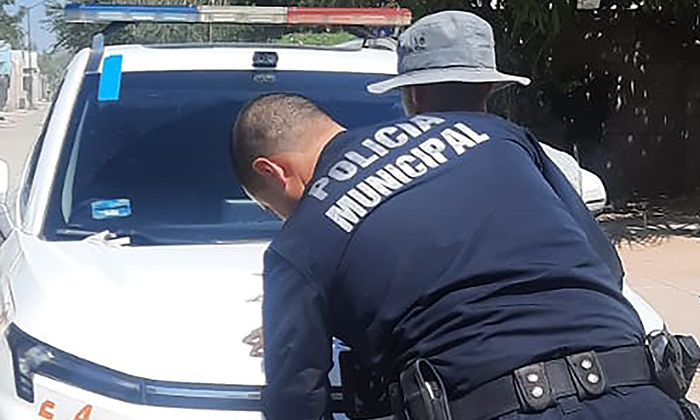 Sorprenden a ladrón en plena faena delictiva en la comisaría Miguel Alemán