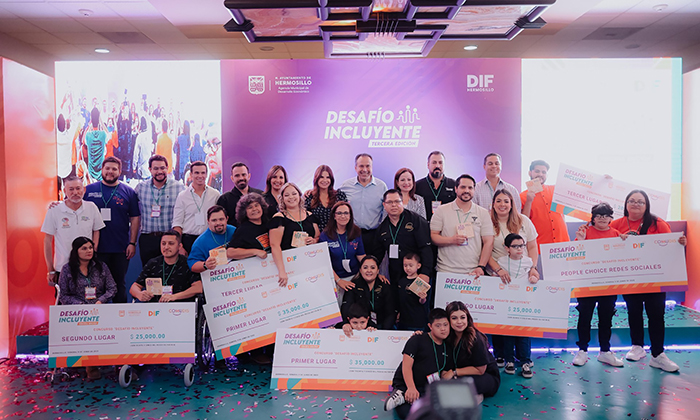 Celebra Toño Astiazarán final de Desafío Incluyente