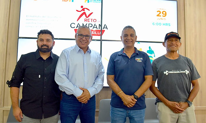 Invitan a participar en el “Reto de la Campana”; El Instituto del Deporte