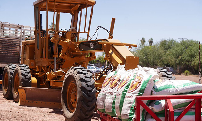 Entregan apoyos a pequeños productores en el sur de Sonora