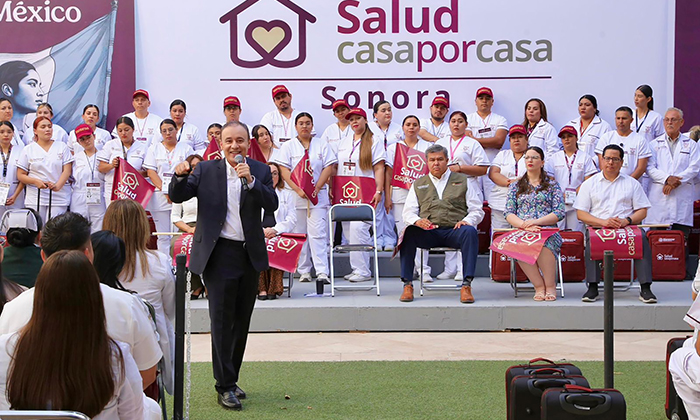 Inicia programa Salud Casa por Casa