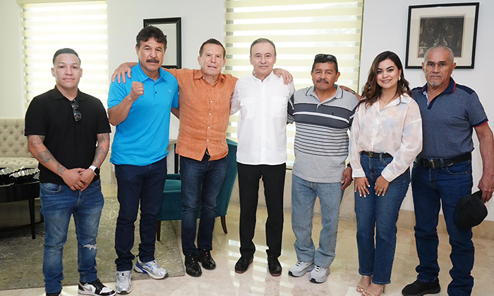 Impulsan primera clínica contra adicciones; El gobernador Alfonso Durazo y el excampeón Julio César Chávez