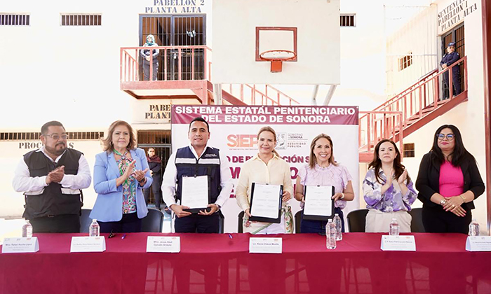 Firman convenio DIF Sonora y Cereso
