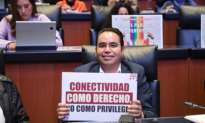 Celebra Heriberto Aguilar nueva Ley de Telecomunicaciones