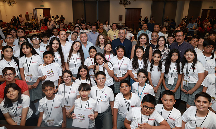 Reconocen a participantes en Olimpiada del Conocimiento Infantil