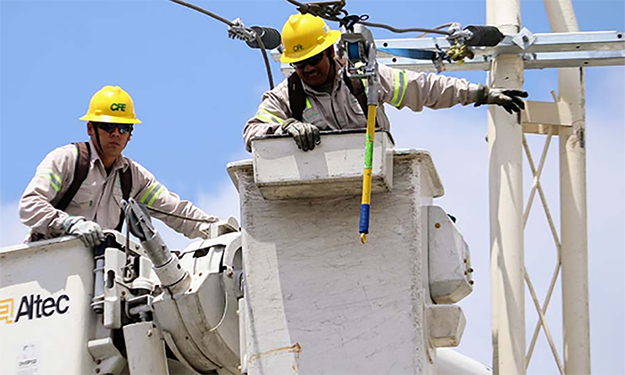 Quedarán sin luz colonias del poniente de la ciudad por trabajos en la infraestructura de la CFE