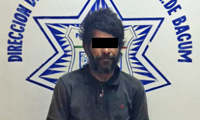 Queda tras las rejas por agredir a su madre en Bacum