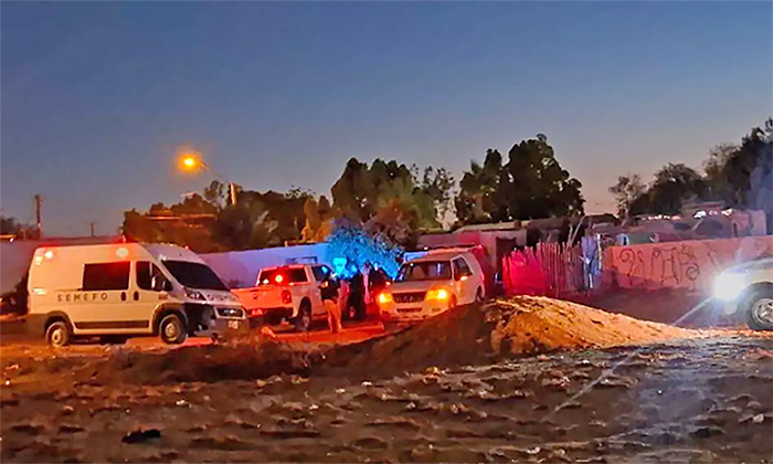 Matan a dos hombres a balazos en San Luis Río Colorado