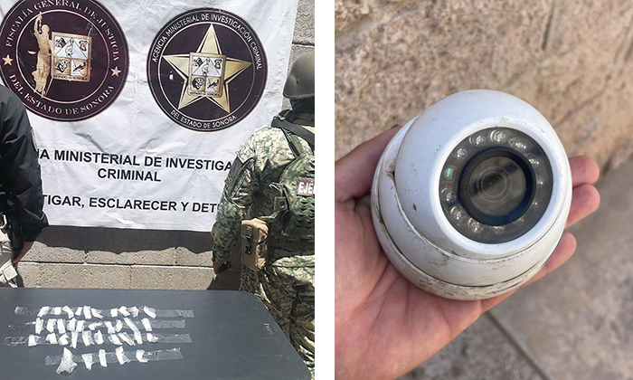 Hallan drogas y equipo de vigilancia durante cateo en la colonia Jacinto López