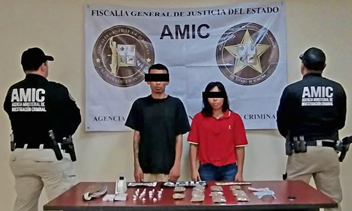 Caen tres narcomenudistas en operativos en San Luis Río Colorado