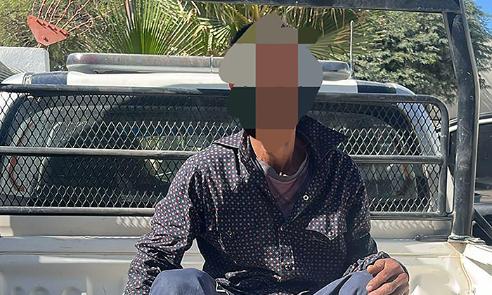 Amenaza de muerte a esposa y queda tras las rejas en la comisaría Miguel Alemán
