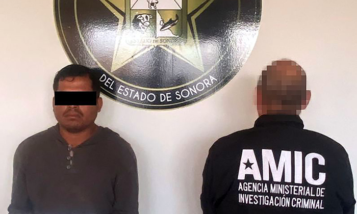 Capturan en campo agrícola a prófugo de Oaxaca; Elementos de la AMIC