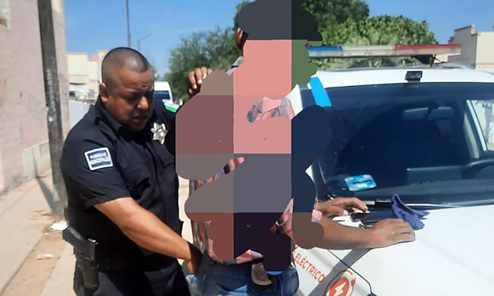 Detienen a frustrado ladrón de vivienda en la colonia Lomas de Madrid