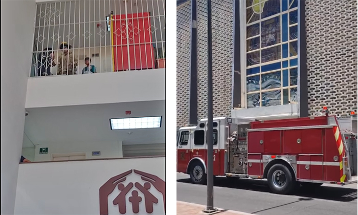 Quedan atrapadas en elevador del Isssteson