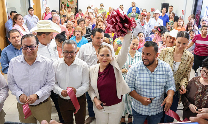 Inaugura Karla Córdova óptica municipal en Guaymas