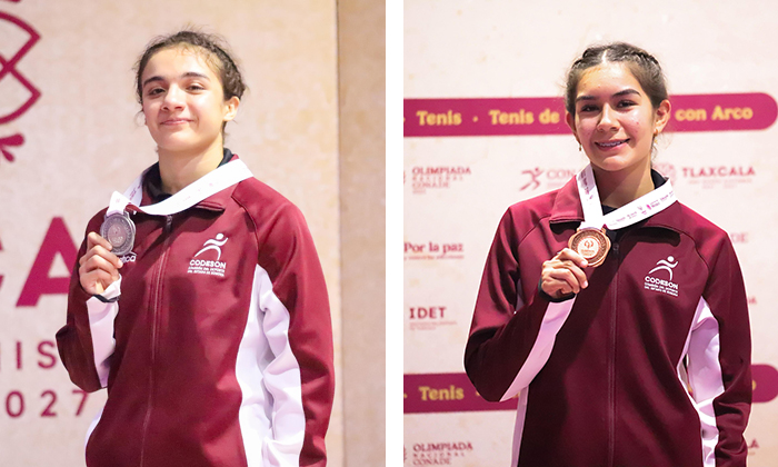Cierran luchadoras sonorenses con plata y bronce en la Olimpiada Nacional