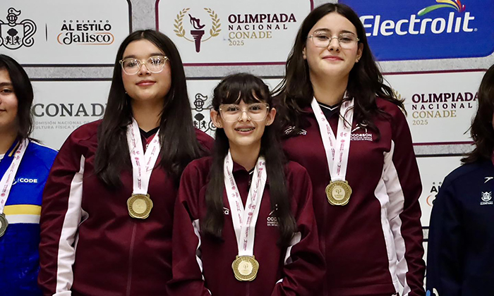 Suma tiro deportivo 10 preseas de oro en la Olimpiada Nacional