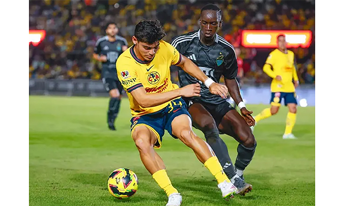 América y Cancún FC empatan a un gol en amistoso