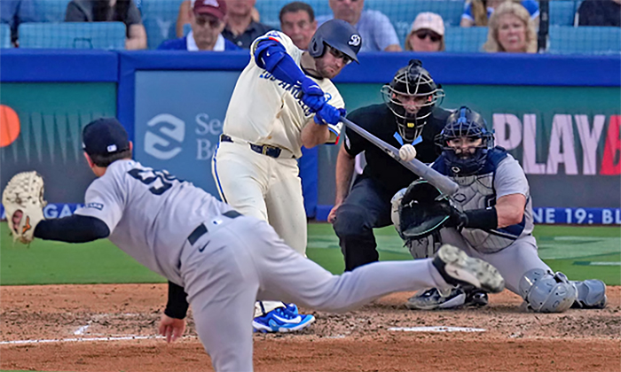 Yanquis evita barrida ante Dodgers tras imponerse 7-3