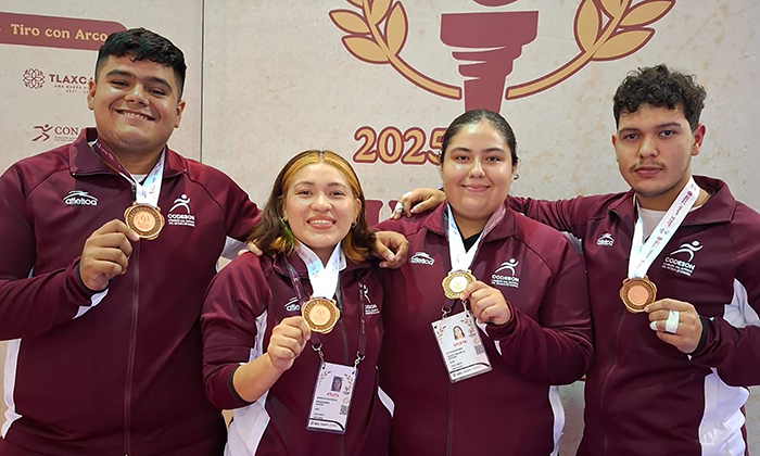 Judokas de Sonora logran cuatro bronces en la categoría Sub 21