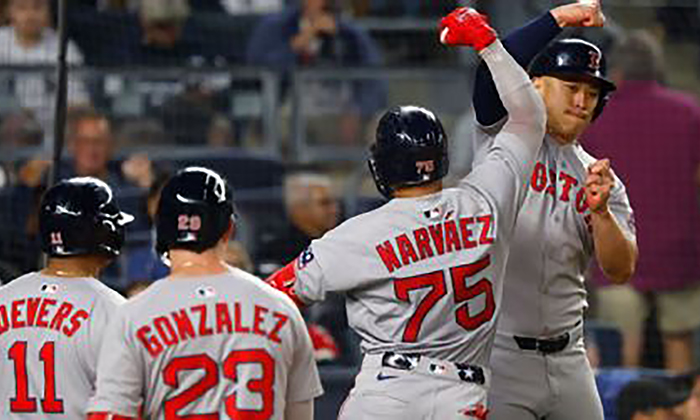 Domina Medias Rojas por 11-7 a Yanquis en duelo de acérrimos enemigos