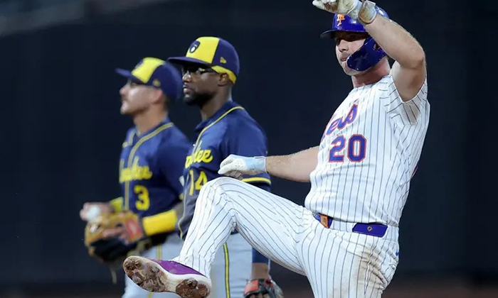 Propinan paliza Mets a Yanquis con dos jonrones de Pete Alonso