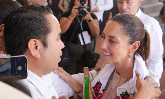 Le cumple presidenta Claudia Sheinbaum a sonorenses: Senador Heriberto Aguilar