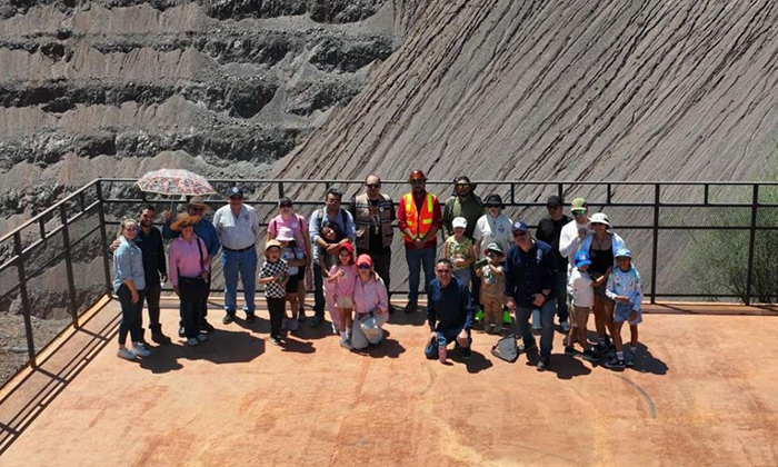 Disfrutan familias de Tour Minero La Colorada; Conocen historia y disfrutar hermosos paisajes