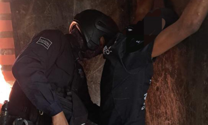 Amenaza de muerte a su hermana y lo arrestan en la colonia Villa Hermosa